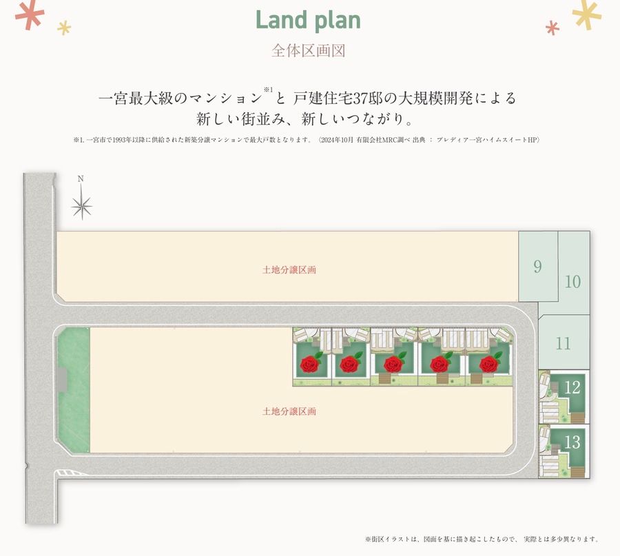 【住友林業の戸建分譲】プレディアステージ一宮/全10邸/一宮駅自転車約6分