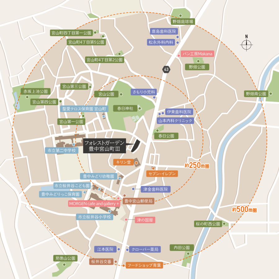 フォレストガーデン豊中宮山町Ⅲ