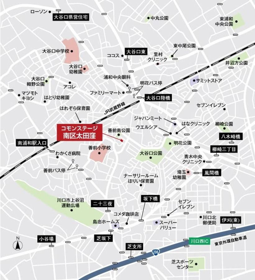 コモンステージ南区太田窪