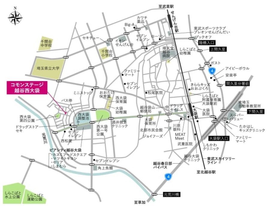 コモンステージ越谷西大袋