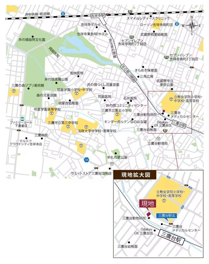 コモンステージ井の頭二丁目（宅地）