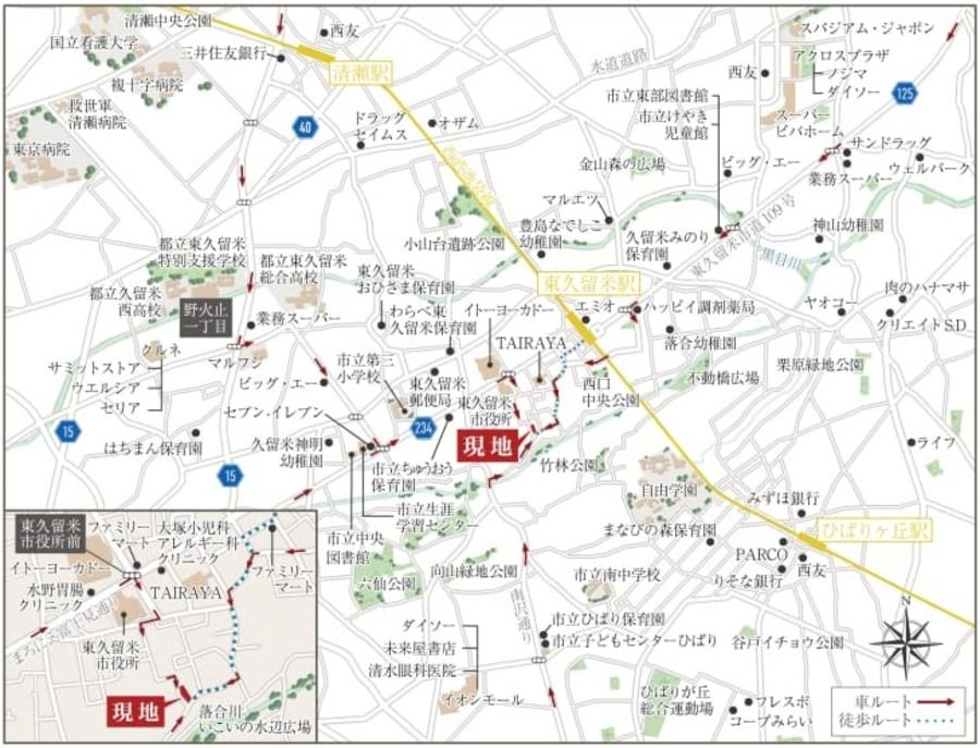 コモンステージ東久留米本町（宅地）