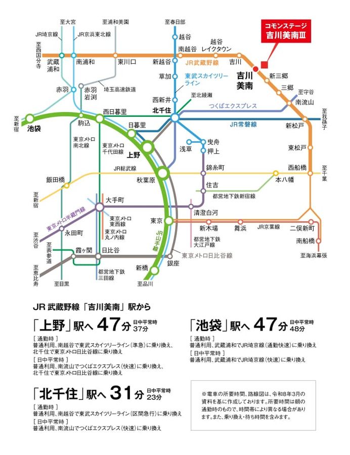 コモンステージ吉川美南Ⅲ