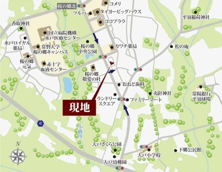 さくらタウン桜の郷　(分譲住宅)