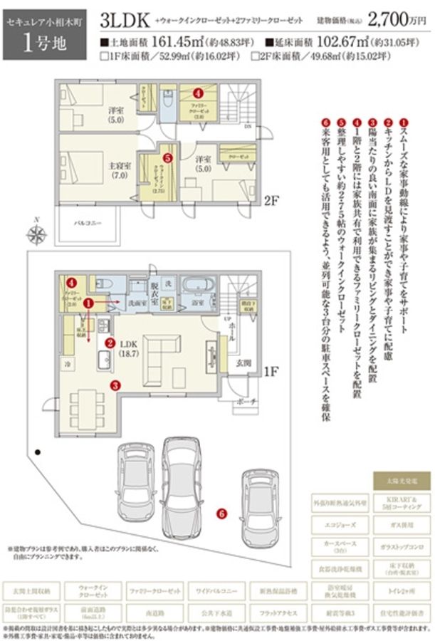 セキュレア小相木町　(建築条件付宅地分譲)