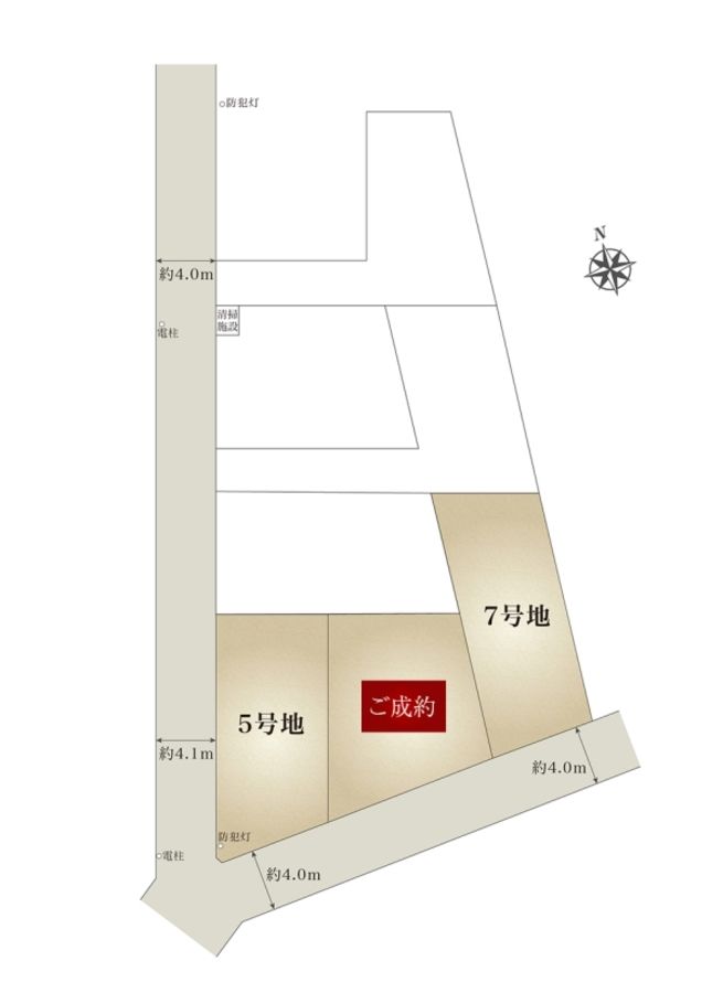 セキュレア北区日進町　(建築条件付宅地分譲)