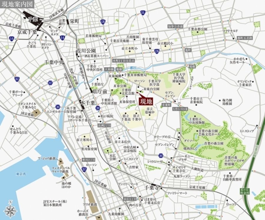 セキュレア亥鼻公園～文化の森～　(分譲住宅)