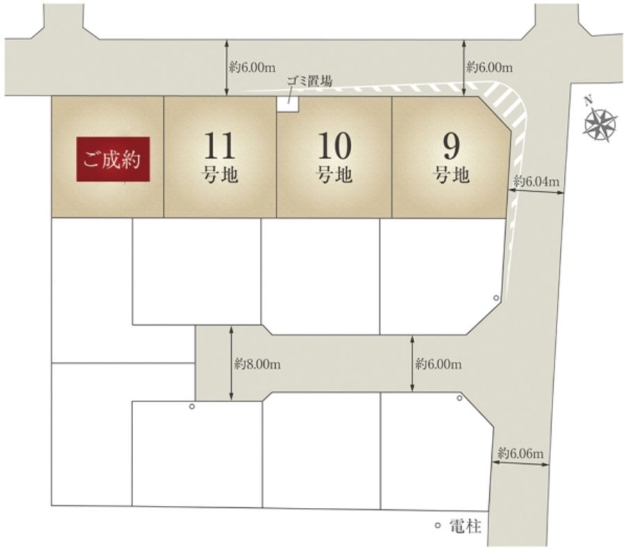 セキュレア四街道大日 Residence SAKURAGAOKA(建築条件付宅地分譲)