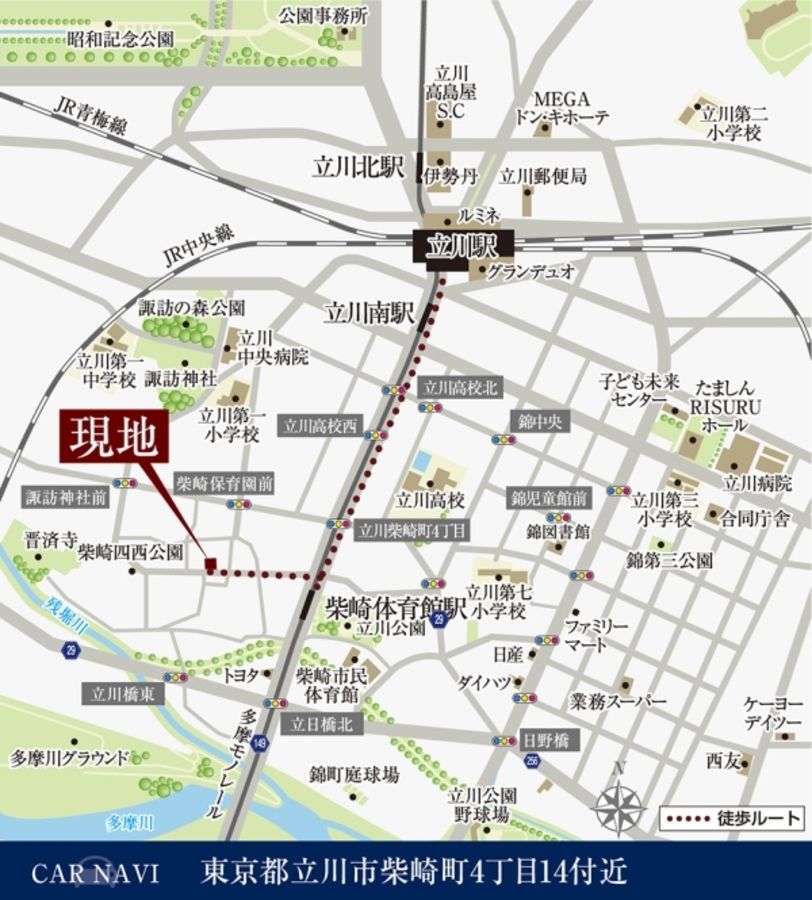 セキュレア立川柴崎町　(分譲住宅)