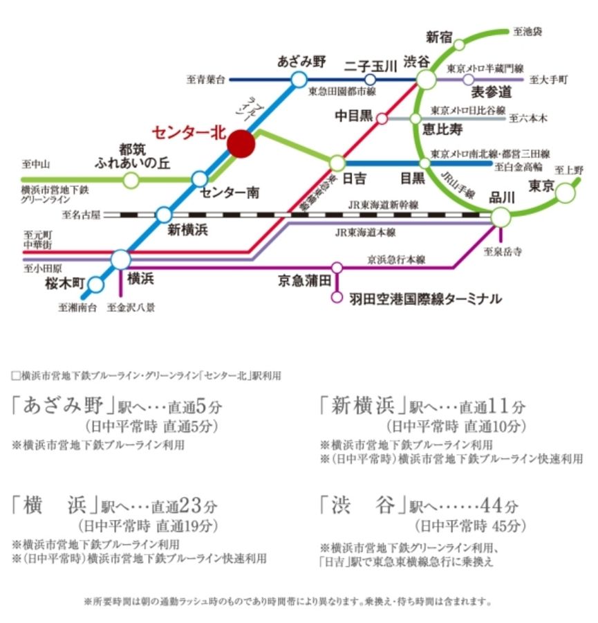 セキュレア横濱センター北X中川5丁目　(分譲住宅)