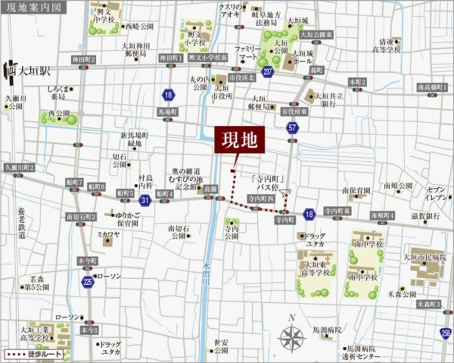 セキュレア大垣市役所南(建築条件付宅地分譲)