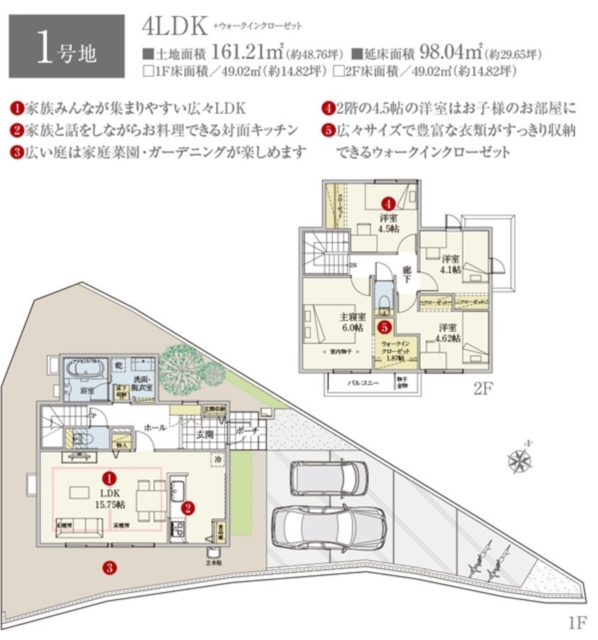 セキュレア箕面新稲II 1号地(分譲住宅)