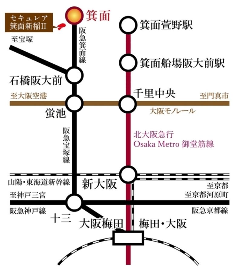 セキュレア箕面新稲II 1号地(分譲住宅)