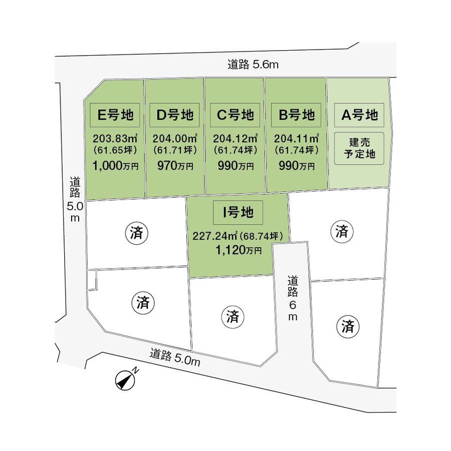 パークナードテラス可児市下恵土Ⅱ（建築条件付）