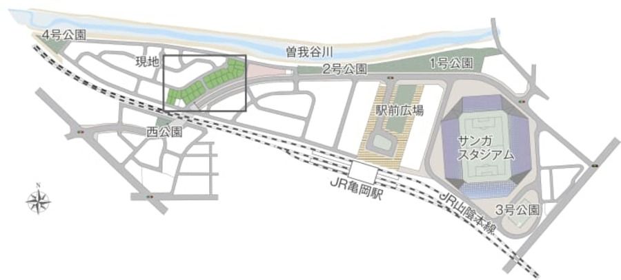 コモンステージ亀岡駅北