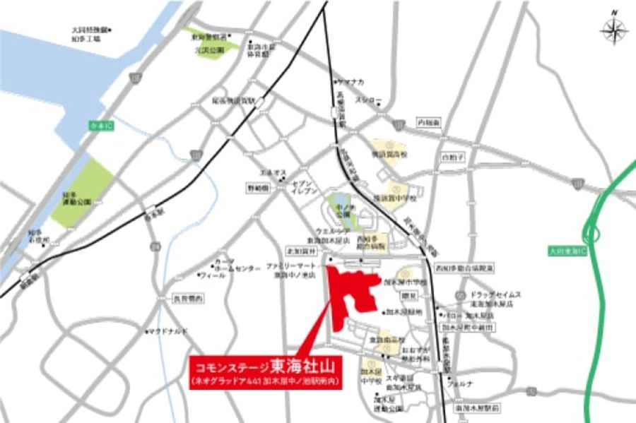 コモンステージ東海社山【分譲住宅】