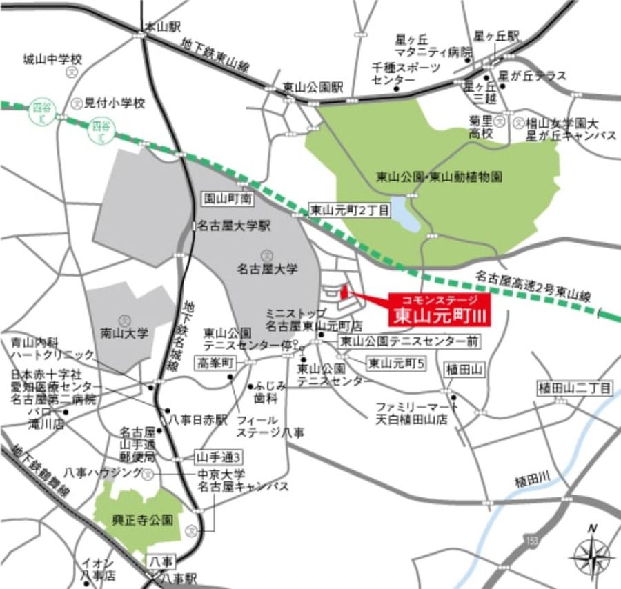 コモンステージ東山元町Ⅲ
