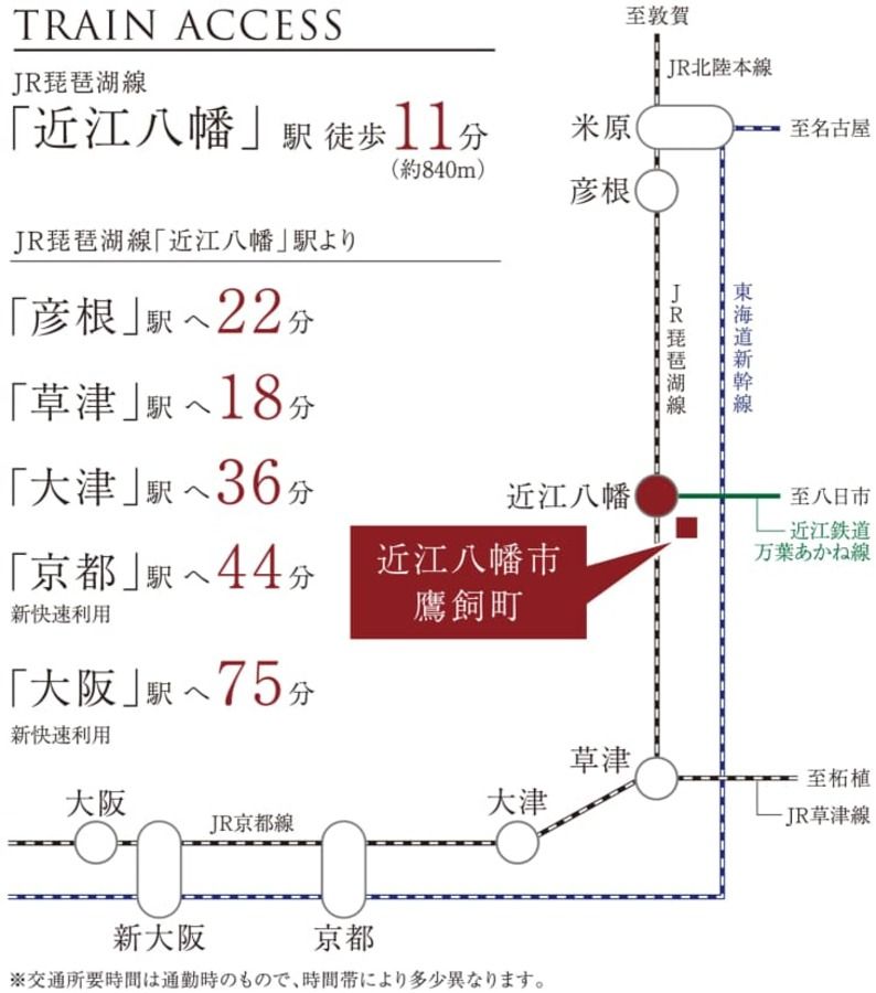 近江八幡市鷹飼町