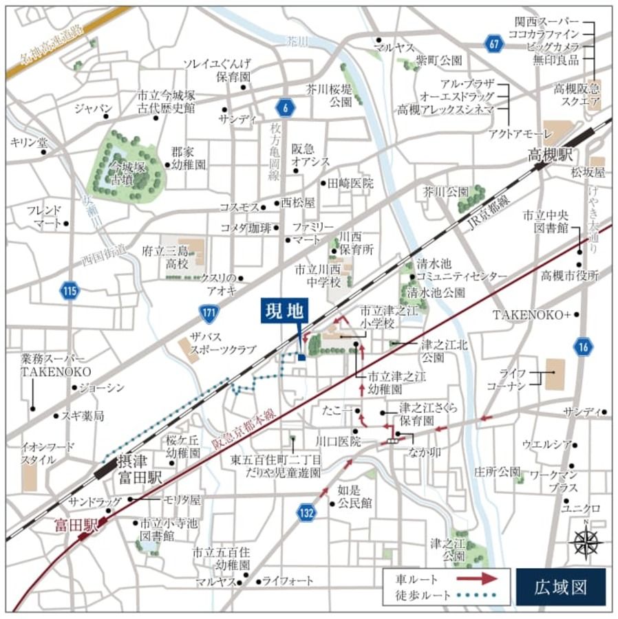 高槻市東五百住町