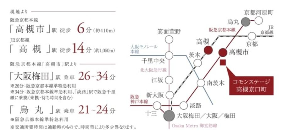 コモンステージ高槻京口町