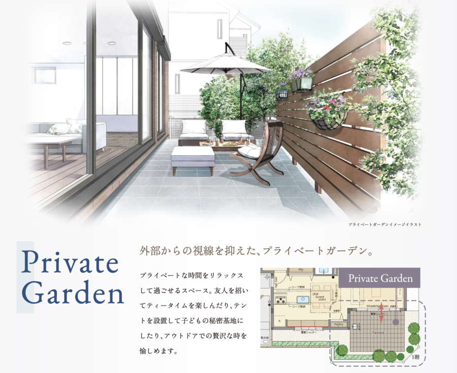 トヨタホーム UNITED GARDEN