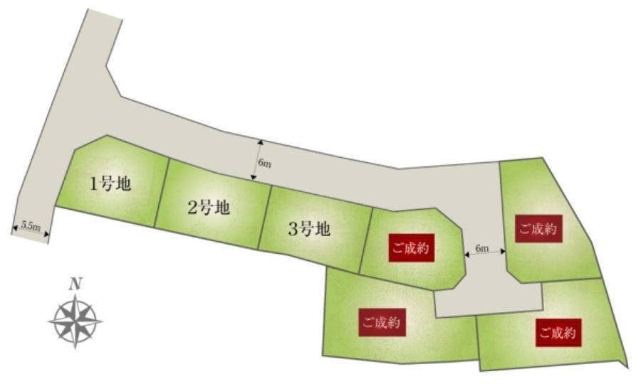 セキュレア中一の沢町III　(建築条件付宅地分譲)