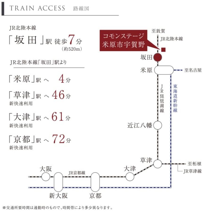 コモンステージ米原市宇賀野　分譲宅地