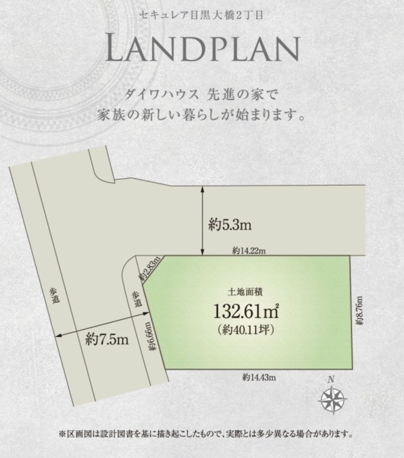 セキュレア目黒大橋2丁目　(建築条件付宅地分譲)