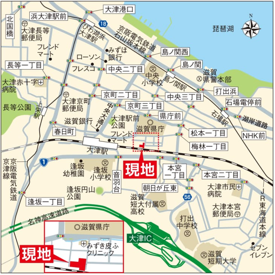 コモンステージ大津市梅林1丁目