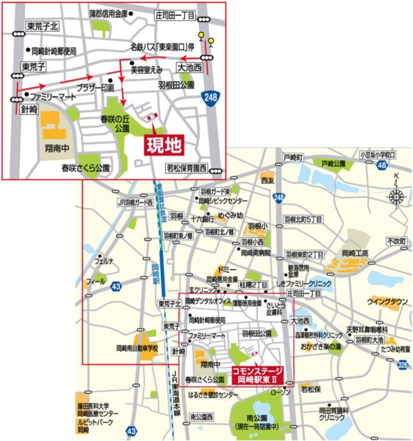 コモンステージ岡崎駅東Ⅱ