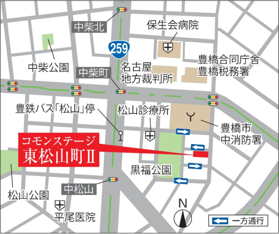 コモンステージ東松山町Ⅱ