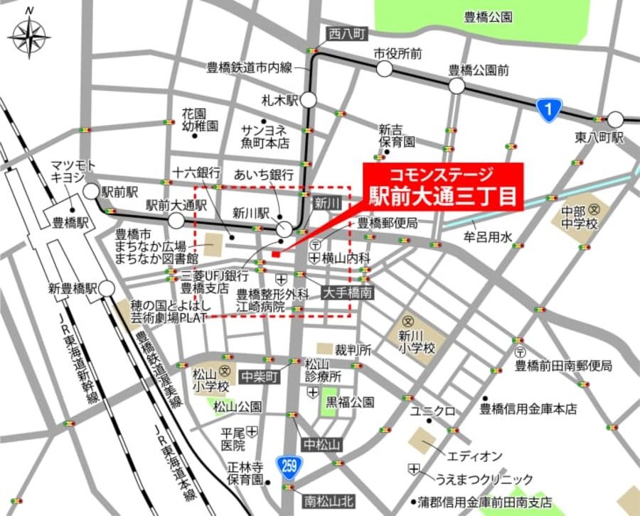 コモンステージ駅前大通三丁目