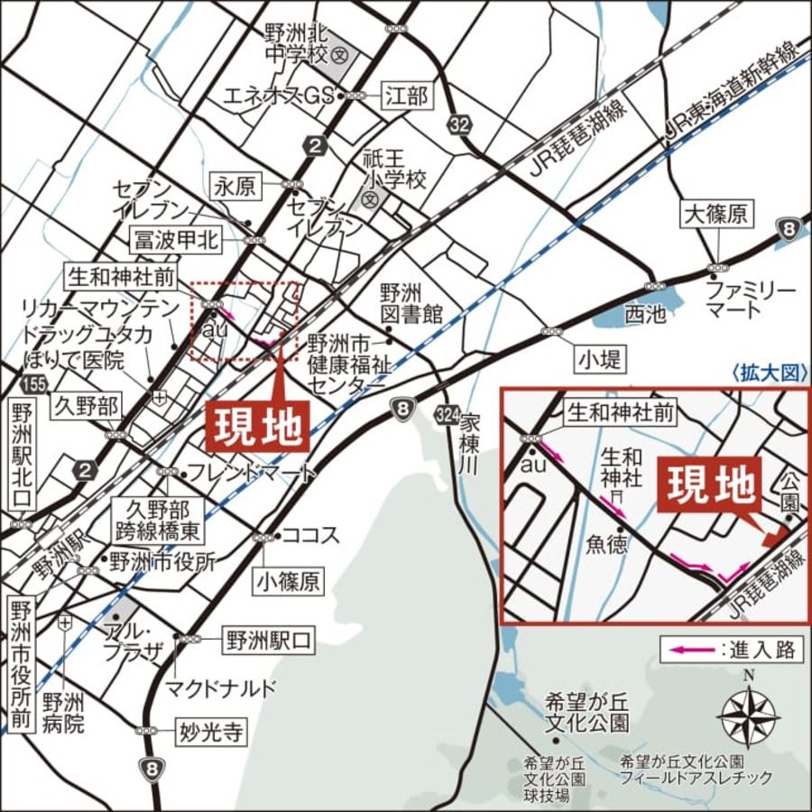 野洲市冨波乙