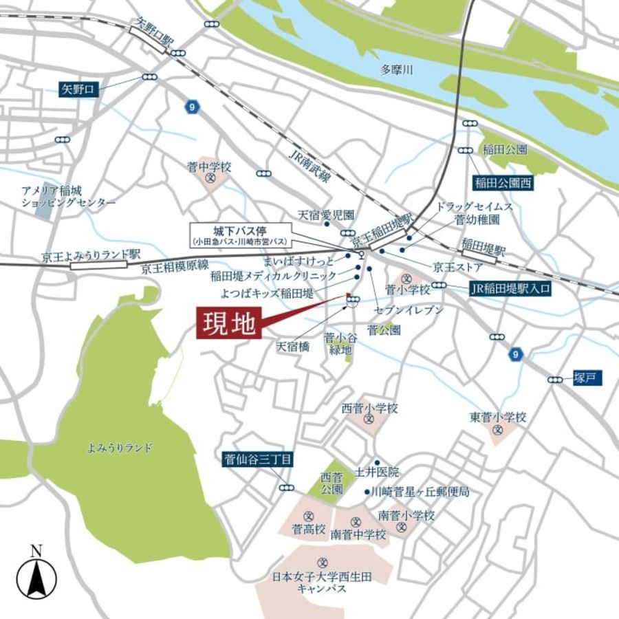 コモンステージ稲田堤【分譲住宅】