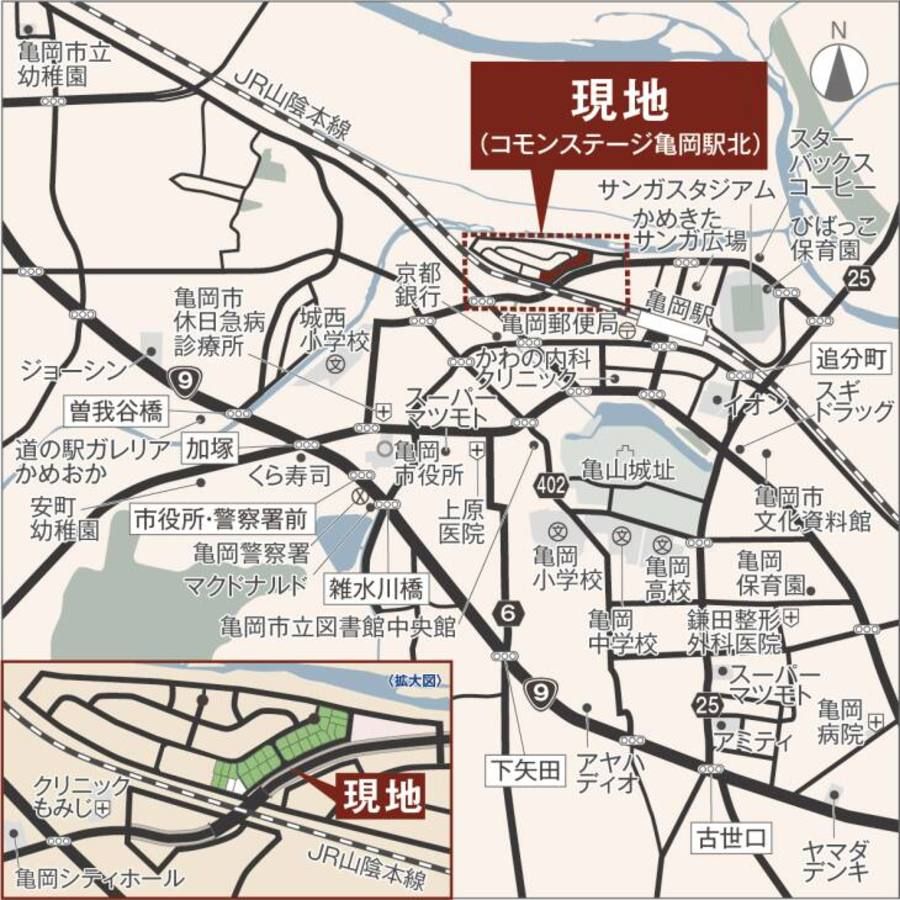 コモンステージ亀岡駅北