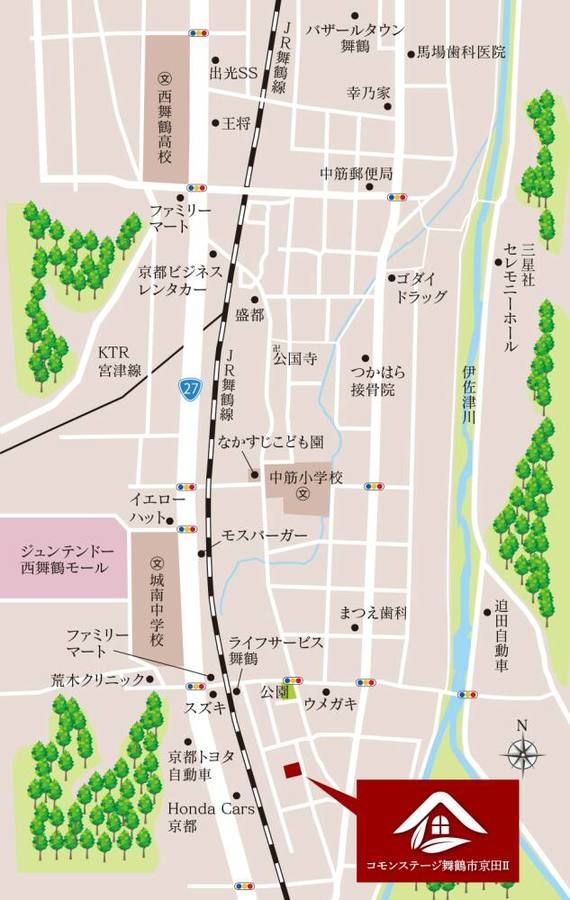 コモンステージ舞鶴市京田Ⅱ
