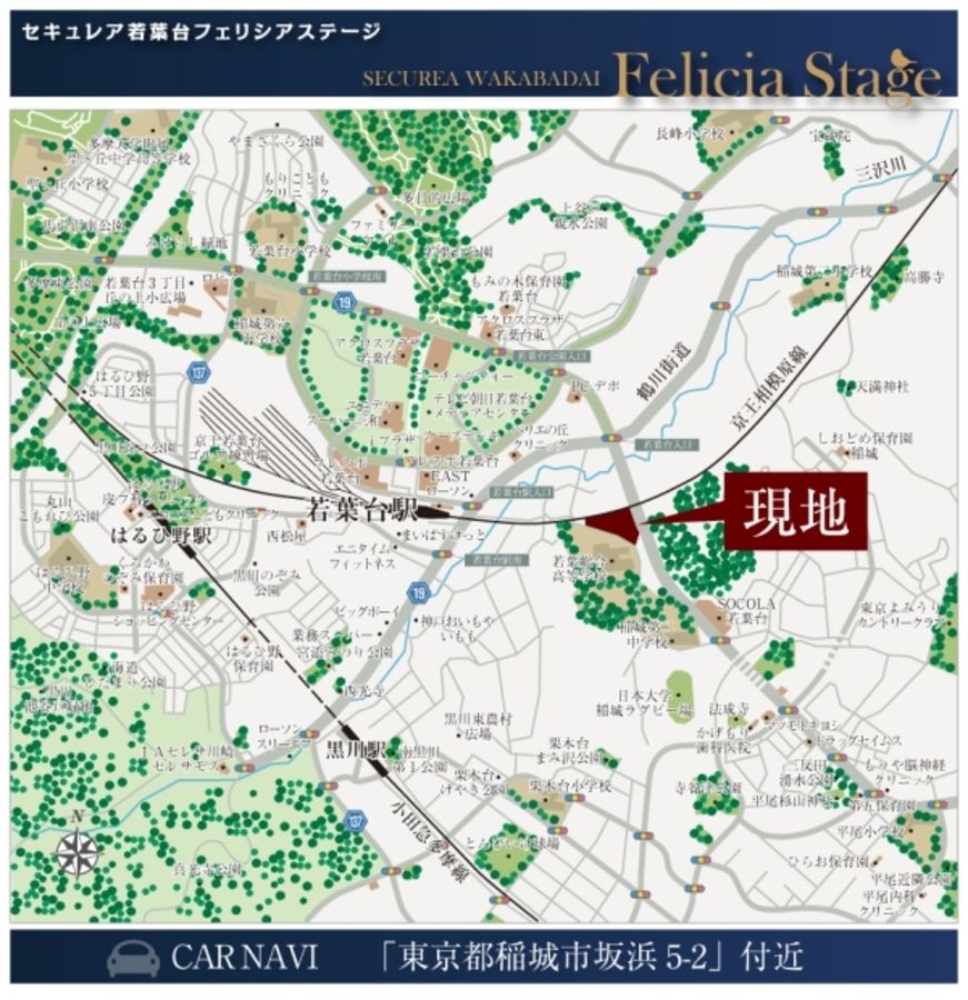 セキュレア若葉台 Felicia Stage　(分譲住宅)