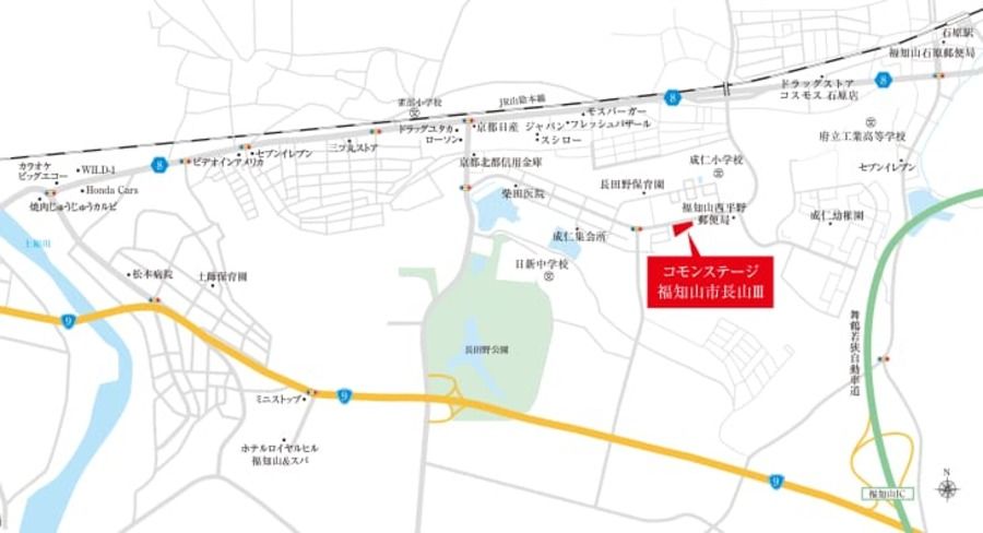 コモンステージ福知山市長山Ⅲ