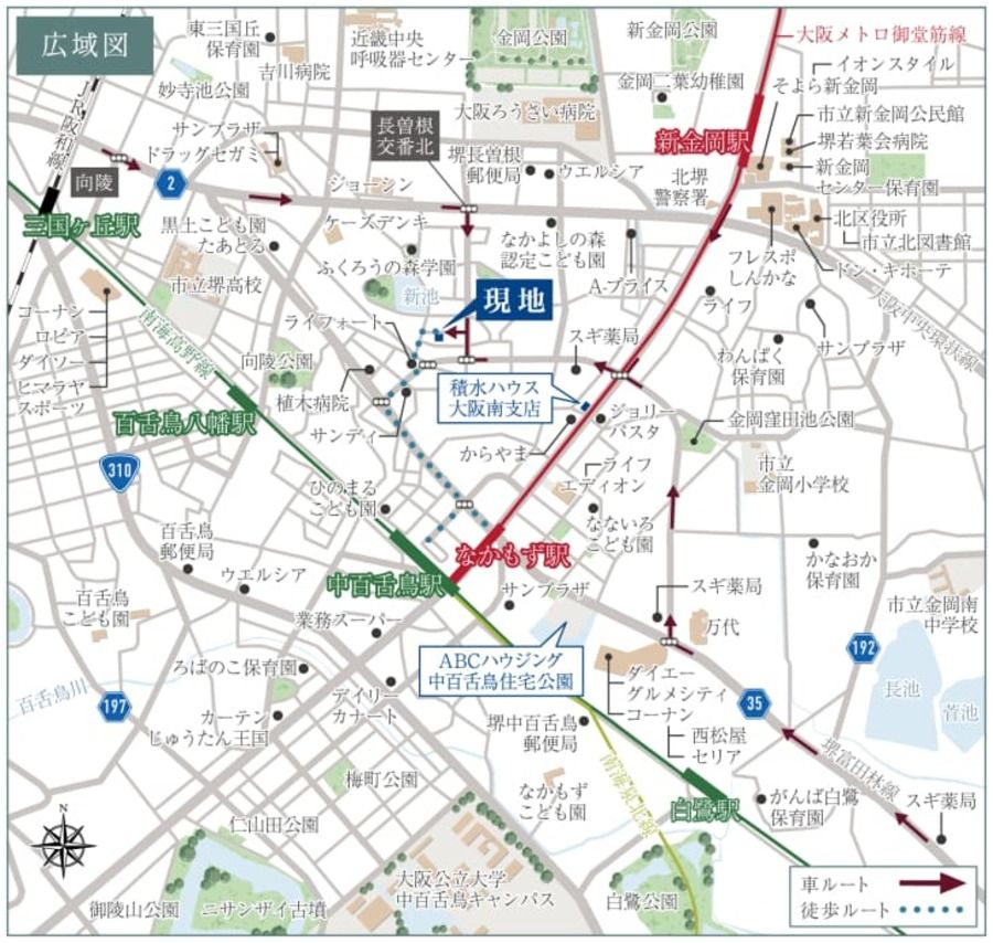 コモンステージ堺市長曽根町Ⅱ