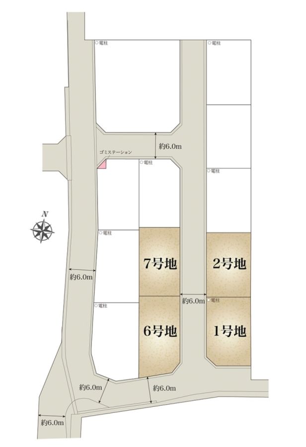 セキュレア新中島(建築条件付宅地分譲)