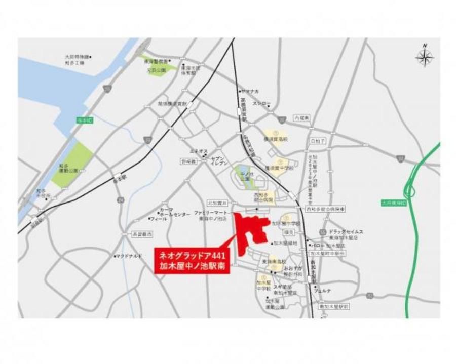 【ミサワホーム】ネオグラッドア441加木屋中ノ池駅南