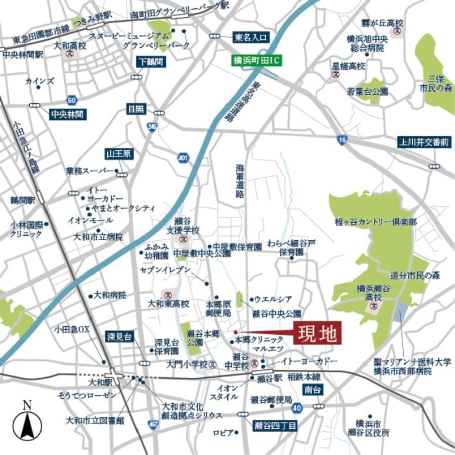 横浜市瀬谷区本郷二丁目