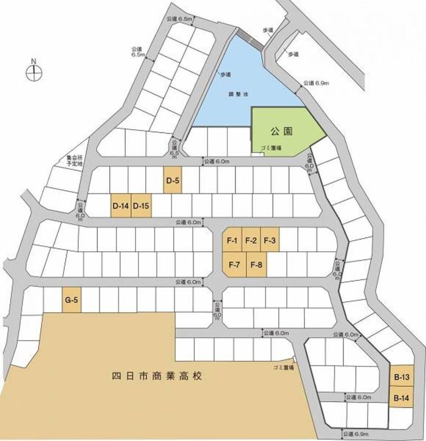 見晴らしの街　四日市市尾平町