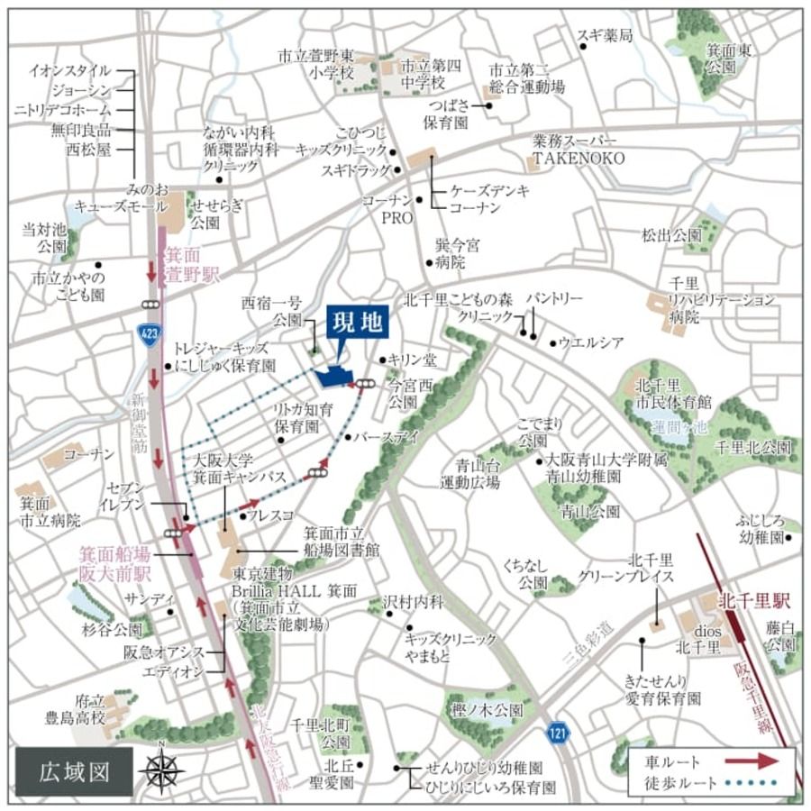 コモンステージ箕面船場阪大前
