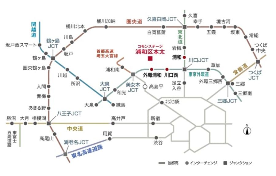 コモンステージ浦和区本太