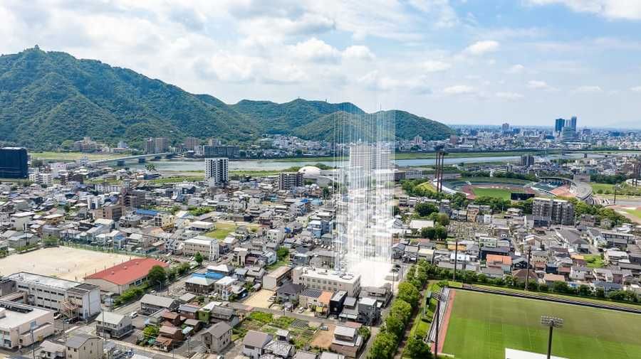 岐阜市松風町分譲地