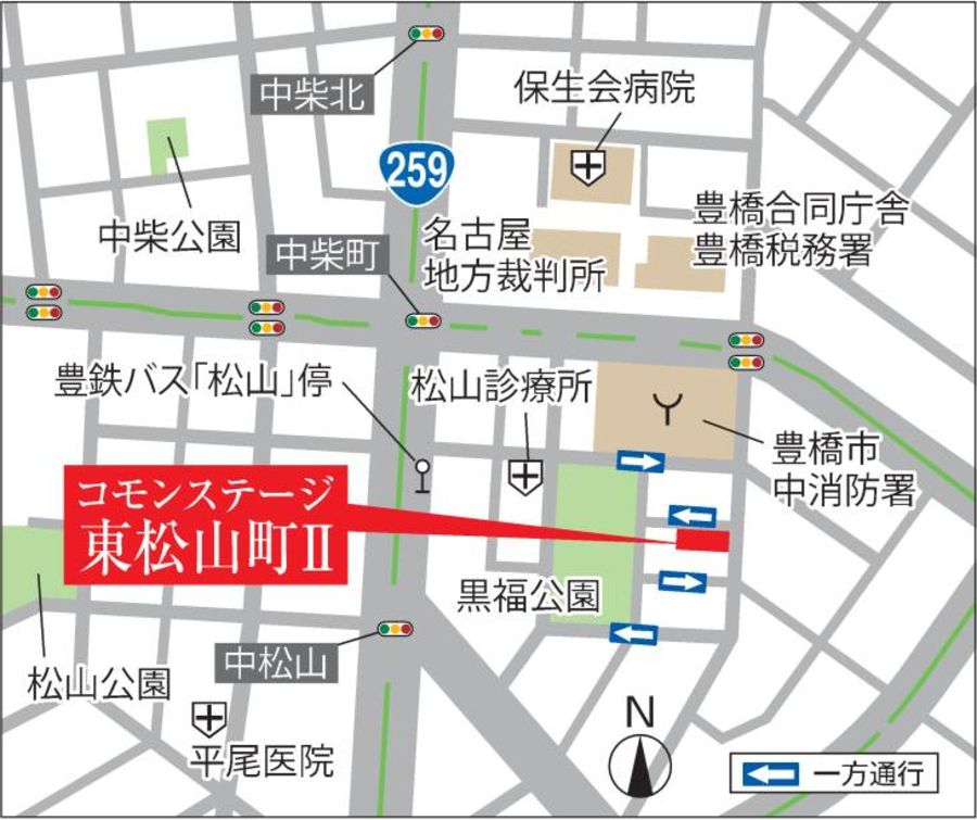 コモンステージ東松山町Ⅱ