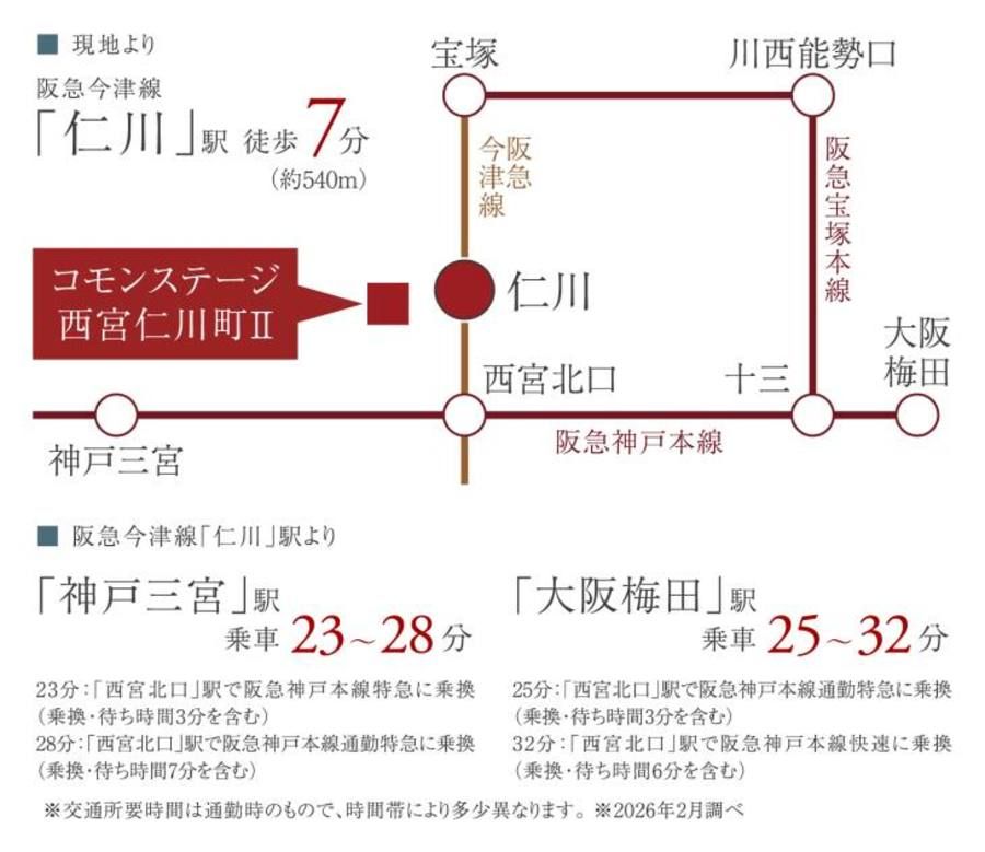 コモンステージ西宮仁川町Ⅱ