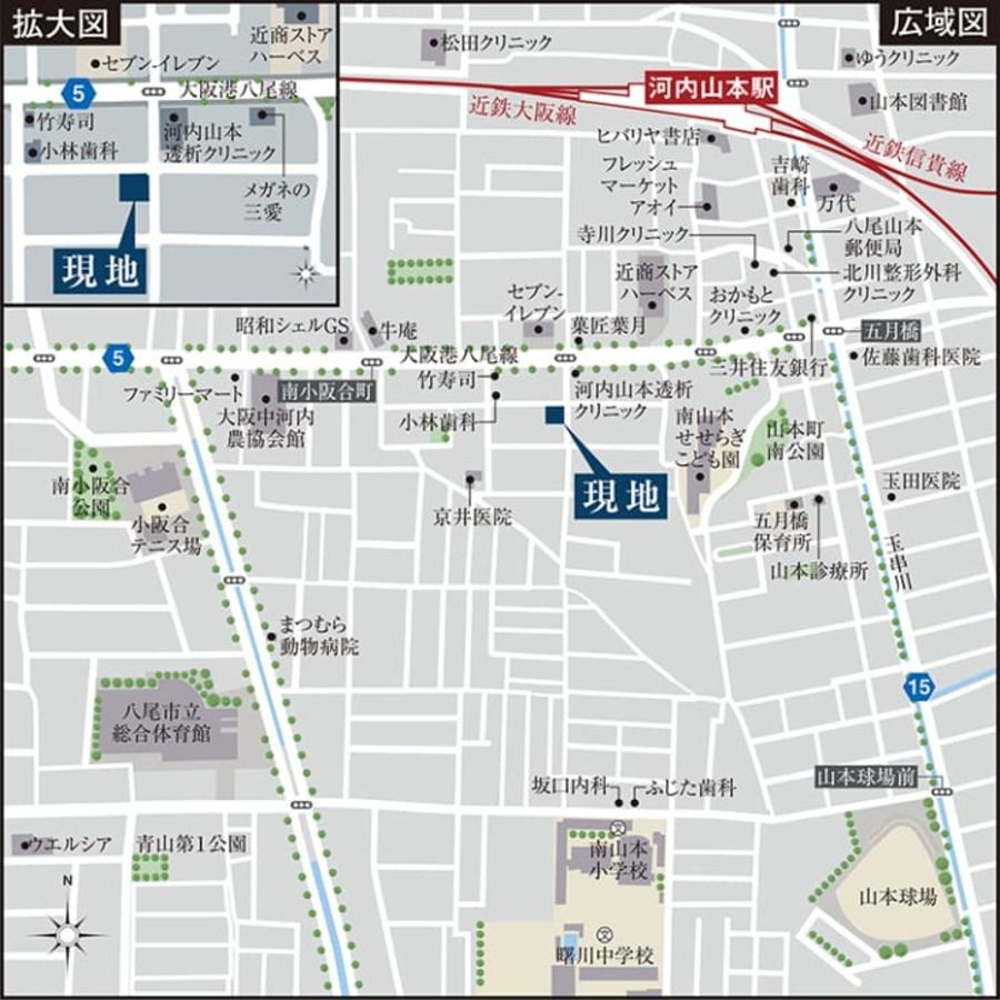 コモンステージ八尾市南小阪合町