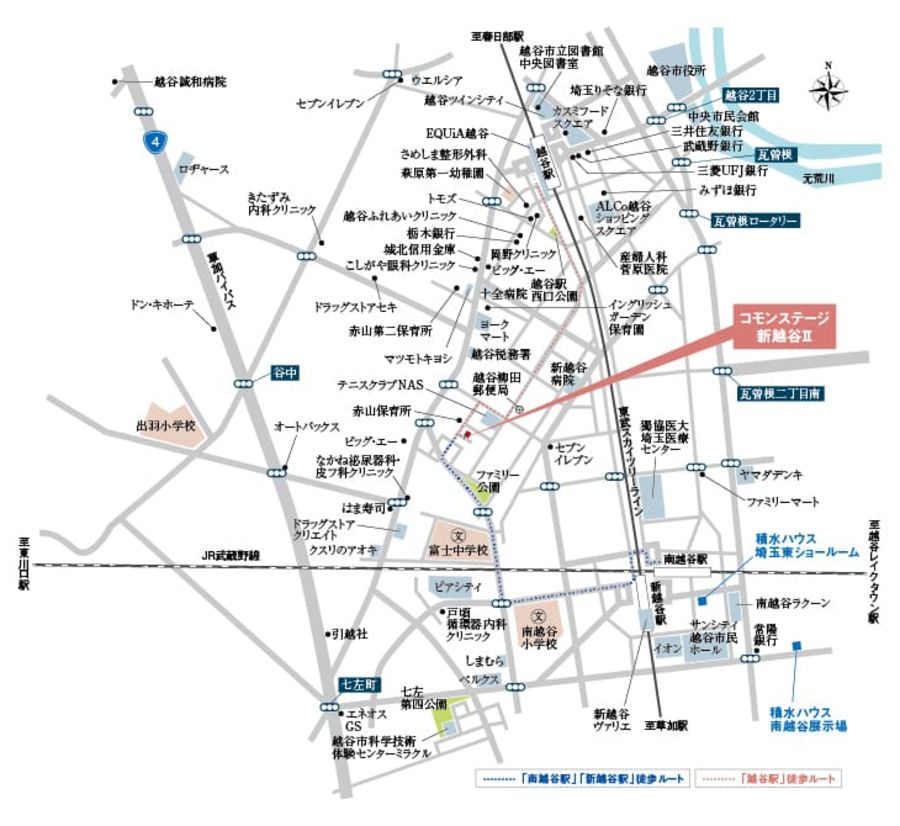 コモンステージ新越谷Ⅱ